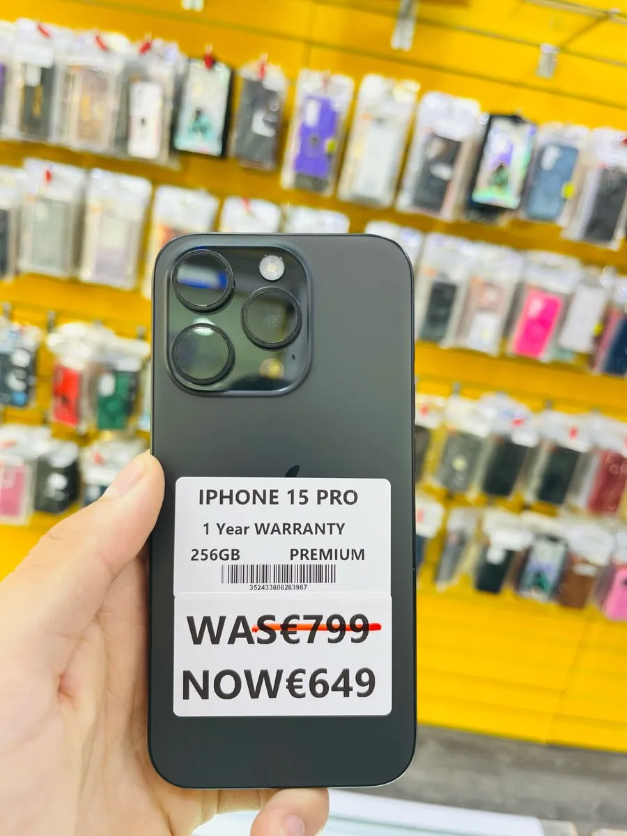 🔥iPhone15 pro 256GB premium 1Y warranty 🔥 - Image 1