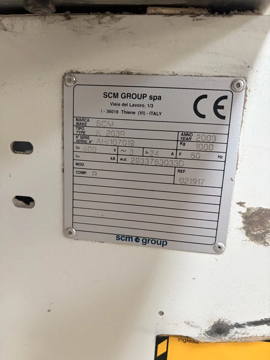 Edgebander Scm Olimpic k203 - Image 2