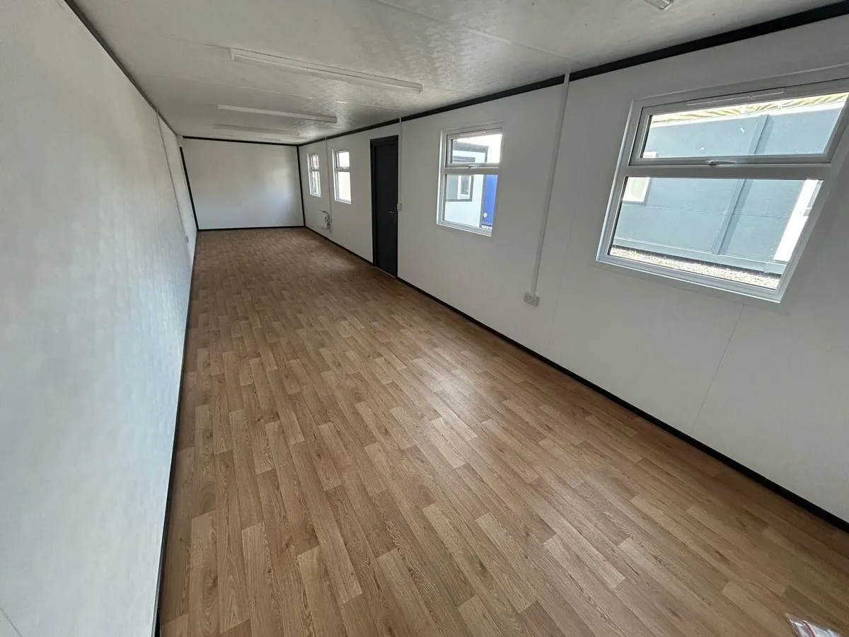 40' x 10' New Portable Cabin for Sale / Hire - Image 2