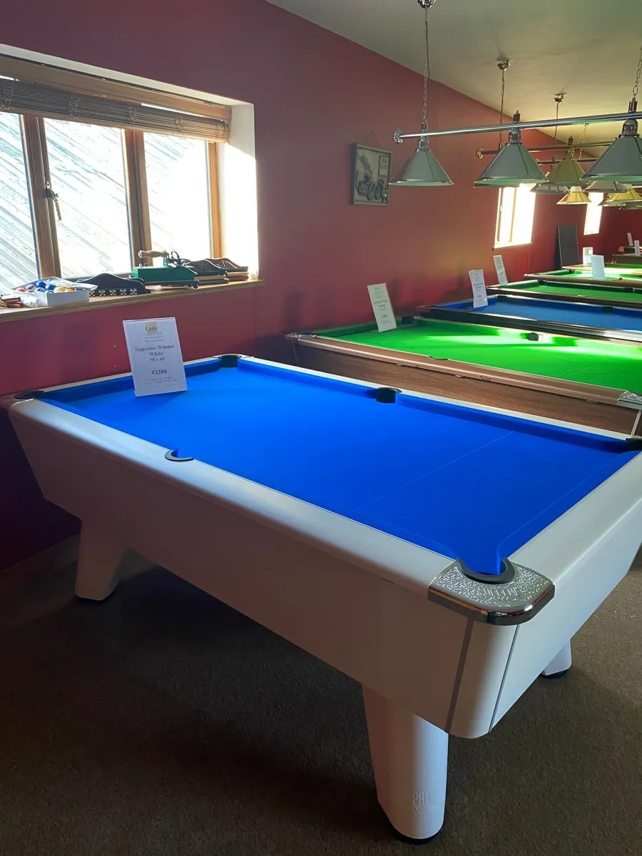 New Supreme Winner Pool Tables - Image 1