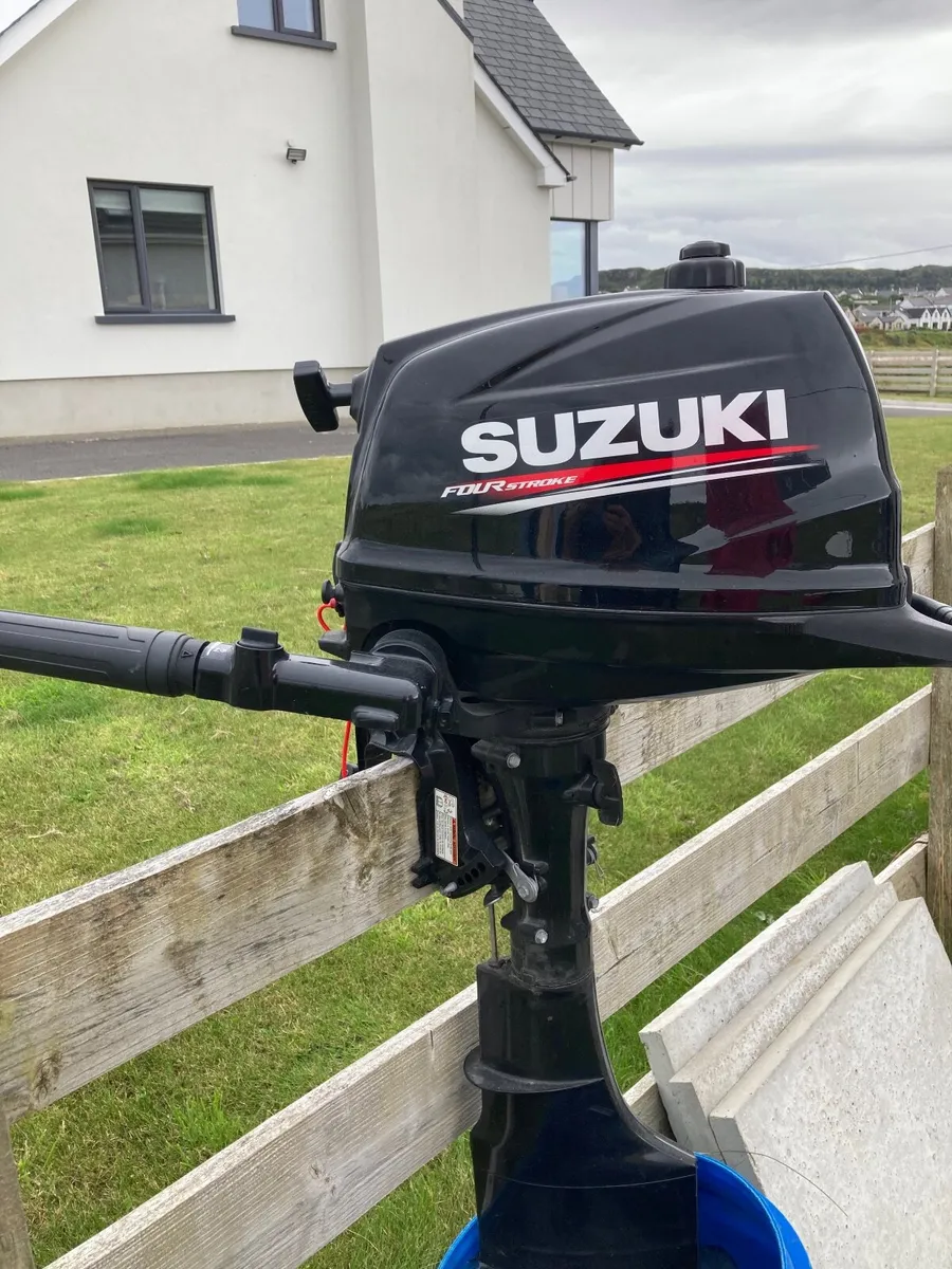 Suzuki DF6A 6hp  4 stroke long shaft Outboard - Image 3