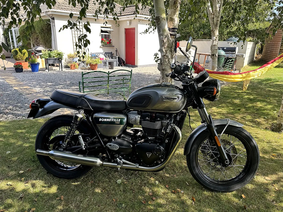 Triumph Bonneville T100 Gold Line - Image 1