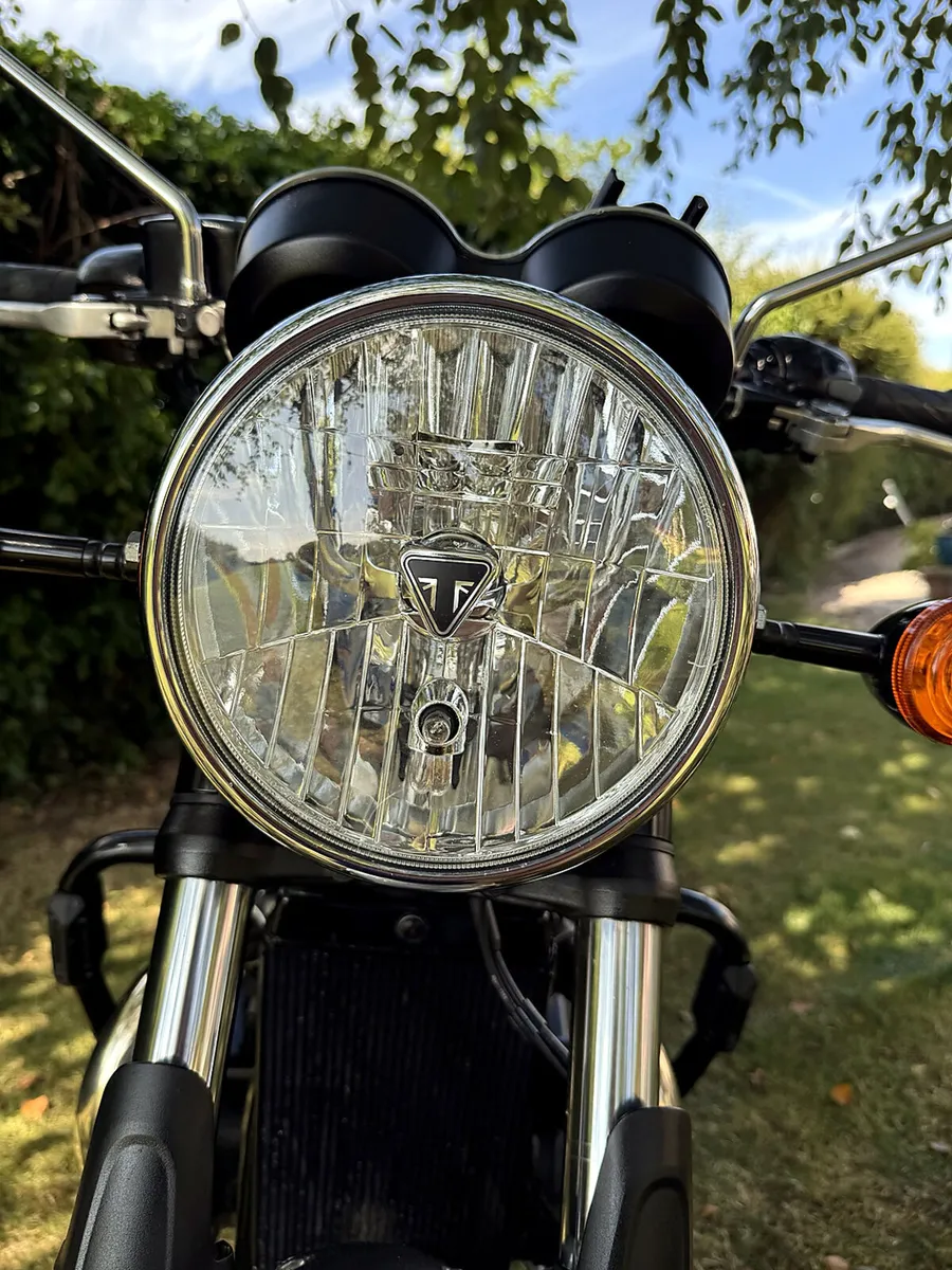 Triumph Bonneville T100 Gold Line - Image 4