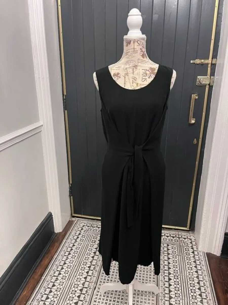 Lilith Paris Black Midi Dress - Image 1