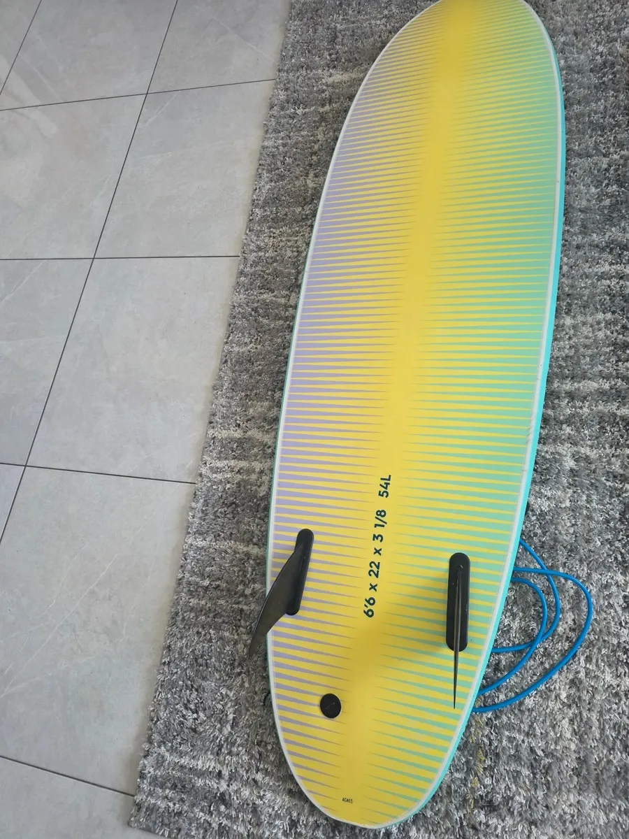 Quiksilver 6'6 Soft Surfboard 54L - Image 4