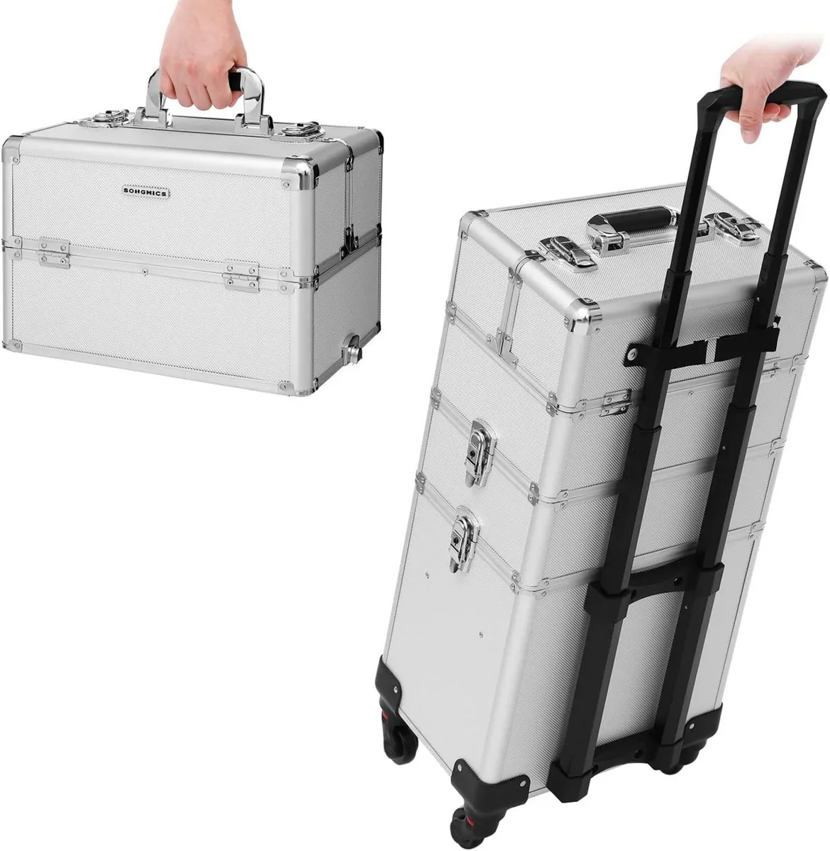 4-in-1 Makeup Trolley Case - Image 3