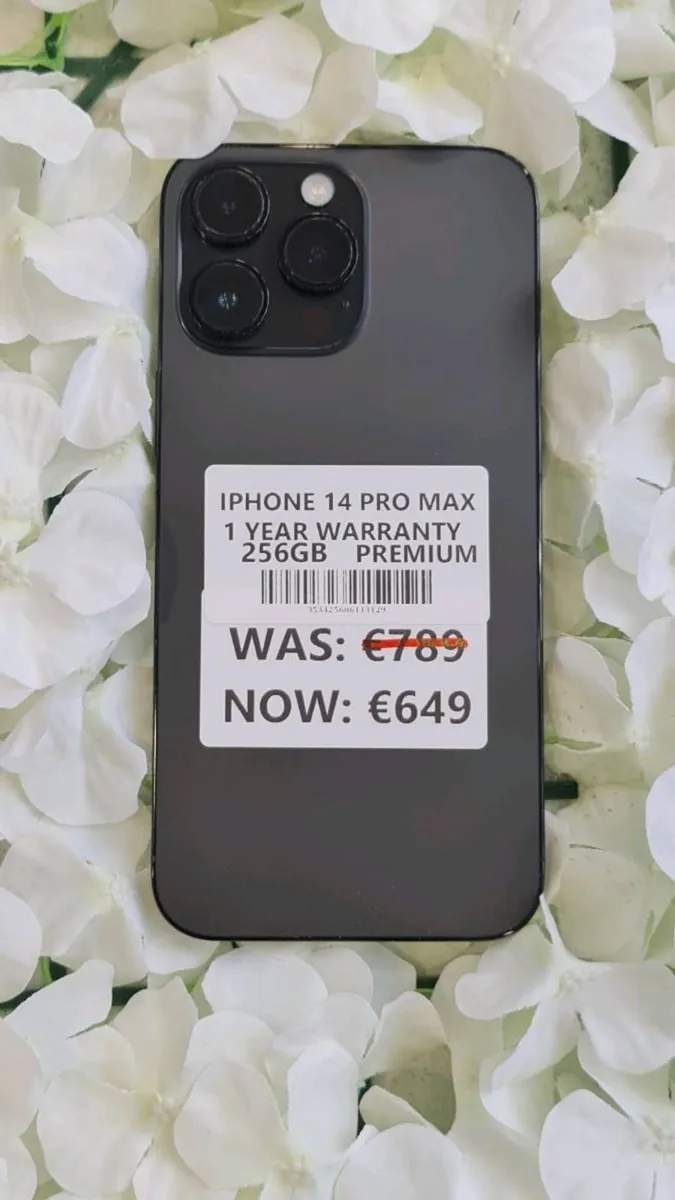 IPHONE 14 PRO MAX 256GB PREMIUM 1YEAR WARRANTY - Image 1