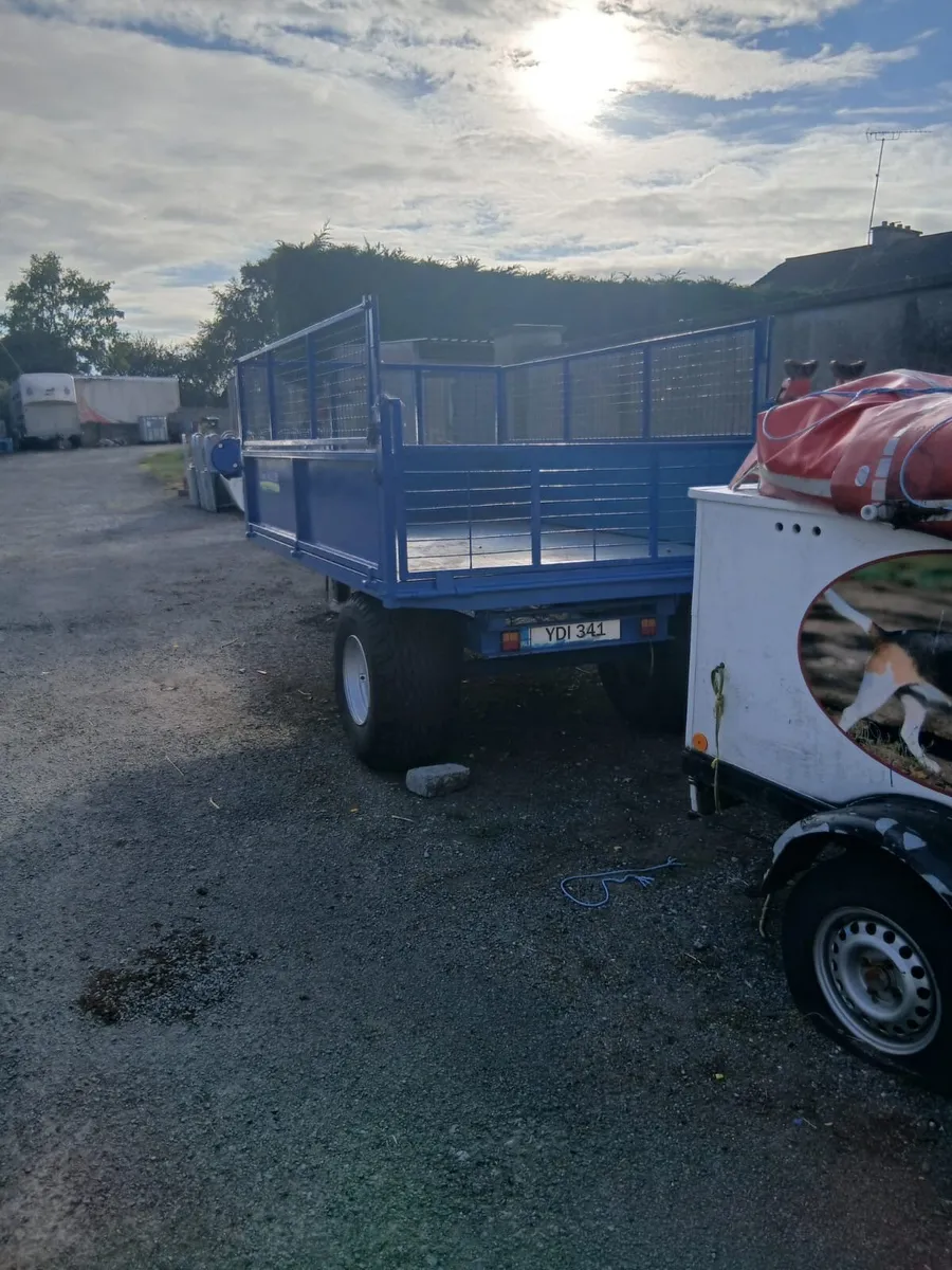 Turf Master tipping trailer like new - Image 2