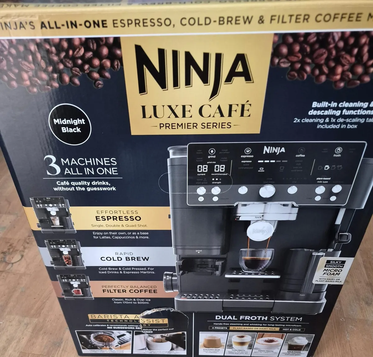 Ninja Luxe Cafe Premier Espresso Machine