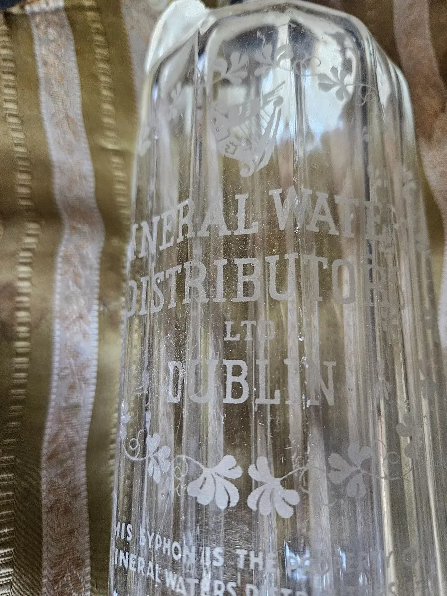 Vintage Dublin Soda Water Bottle - Image 4