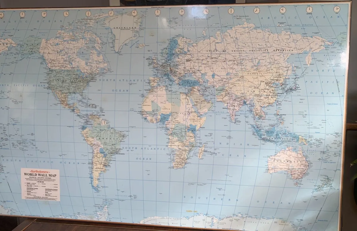 World Map - Large (5x3 foot) - Image 2