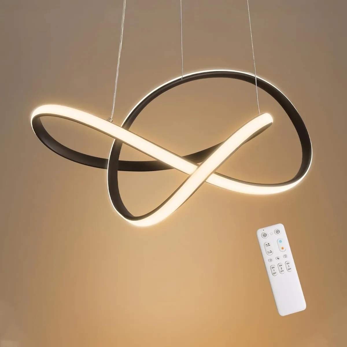 LED Kitchen Island Chandelier Lamp Ceiling 37W - Image 1