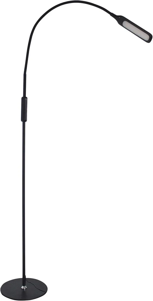 LED Floor Lamp Adjustable Gooseneck Reading Light - Image 1
