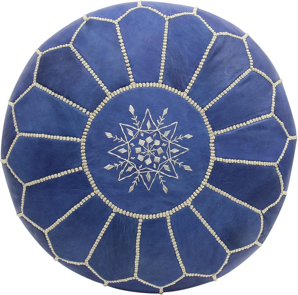 Moroccan Pouffe Pouf Footrest Footstool Ottoman - Image 1