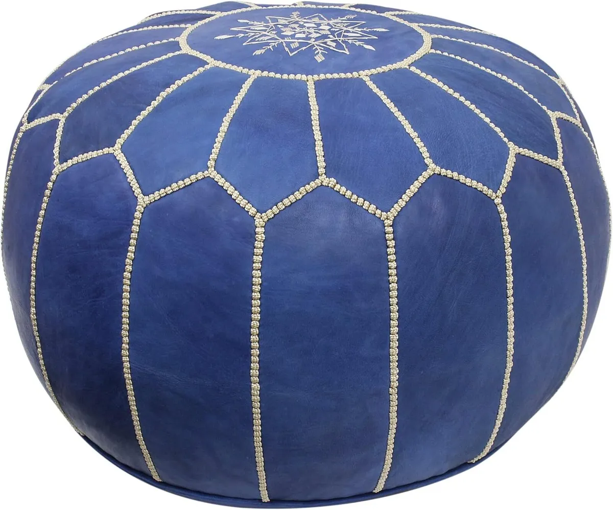 Moroccan Pouffe Pouf Footrest Footstool Ottoman - Image 3