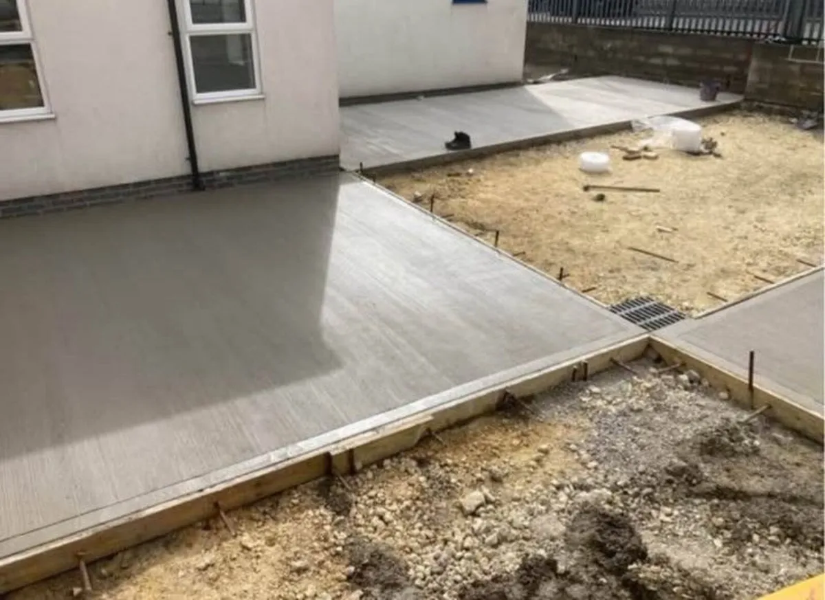 Concrete man for hire