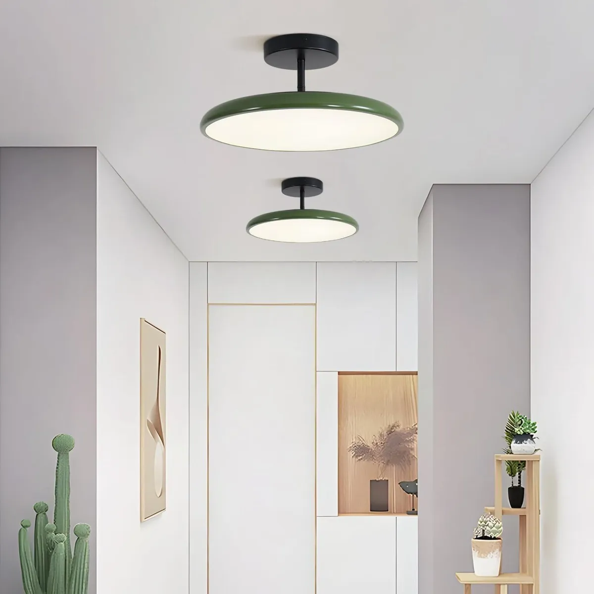 Lighting Vintage LED Ceiling Light with Colour - Image 4