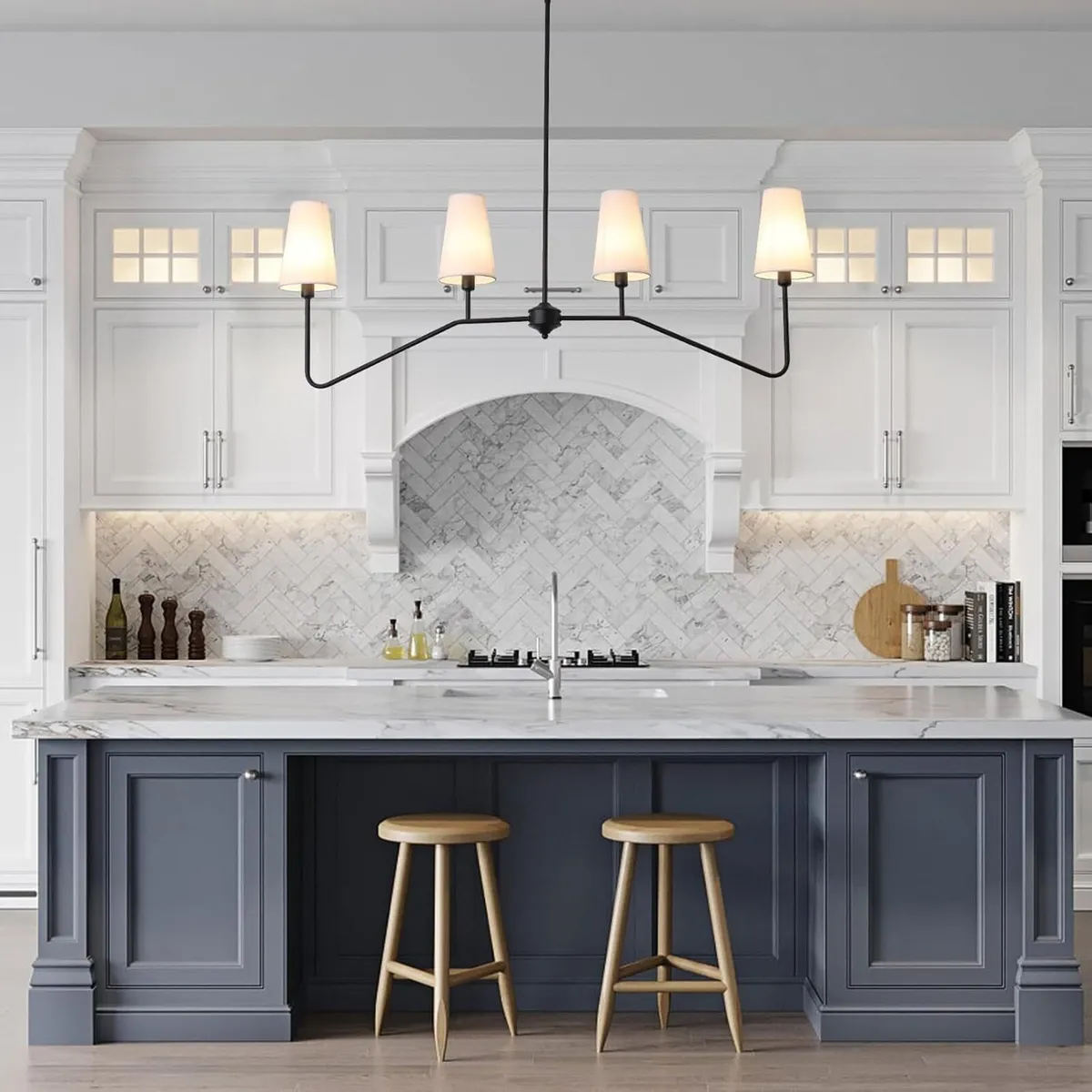 Kitchen Island Lights 120CM Pendant Light 4-Light - Image 4
