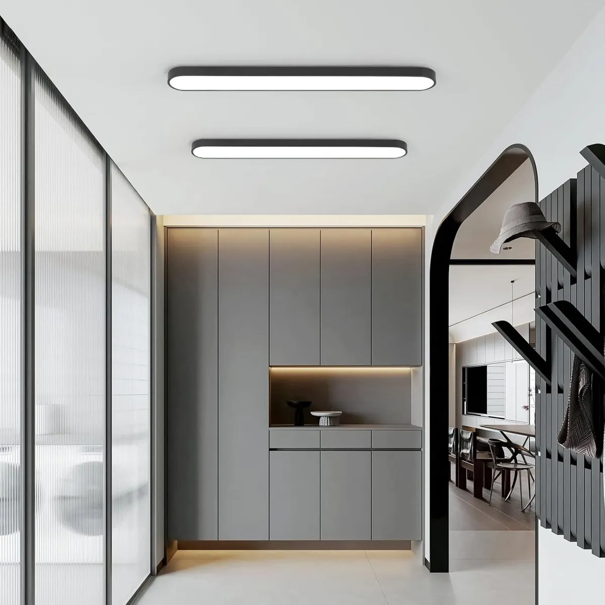 Modern LED Ceiling Lighting 60W Flush Mount - Image 3