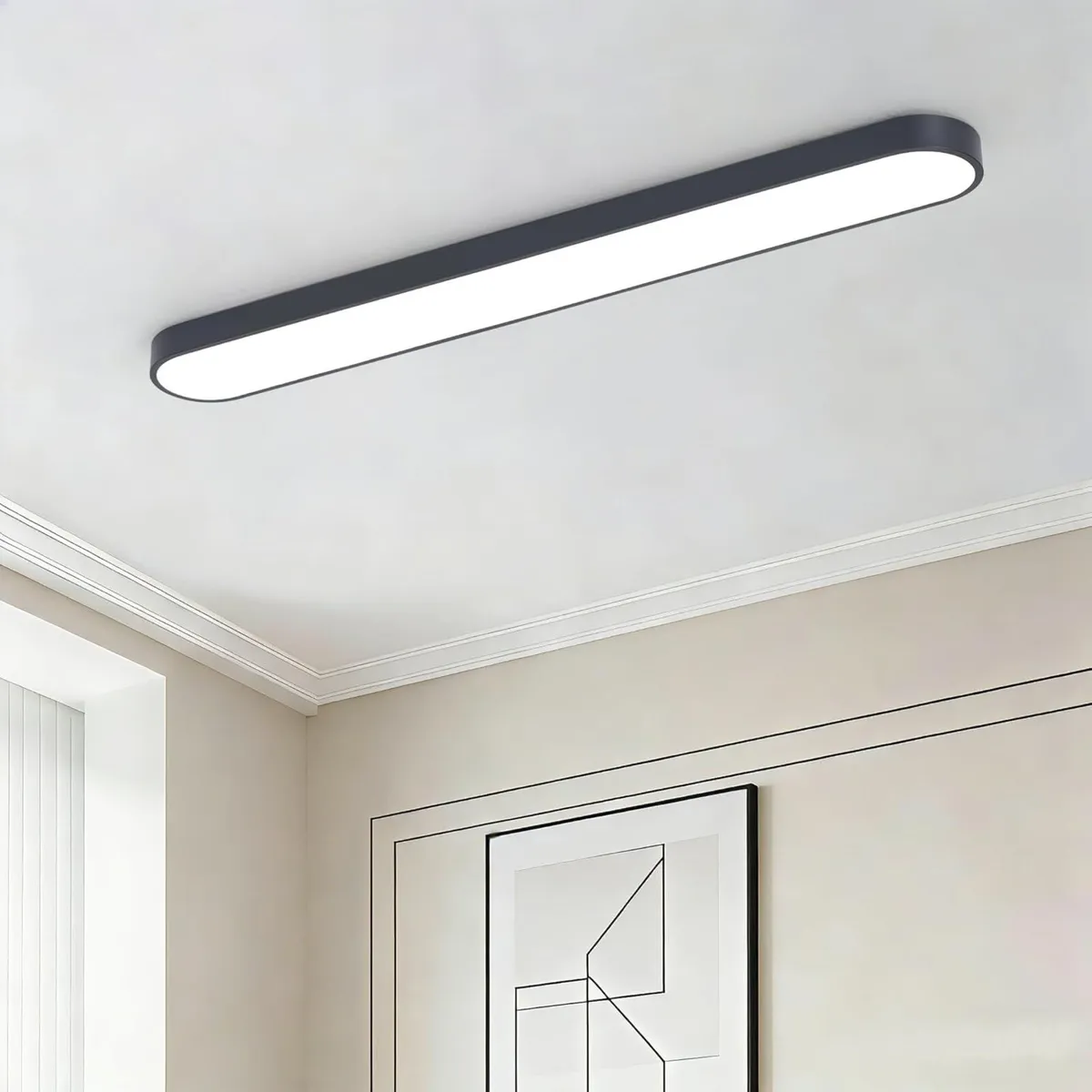 Modern LED Ceiling Lighting 60W Flush Mount - Image 1