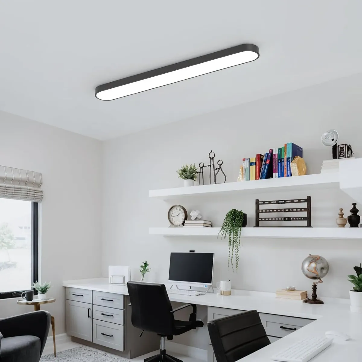 Modern LED Ceiling Lighting 60W Flush Mount - Image 2