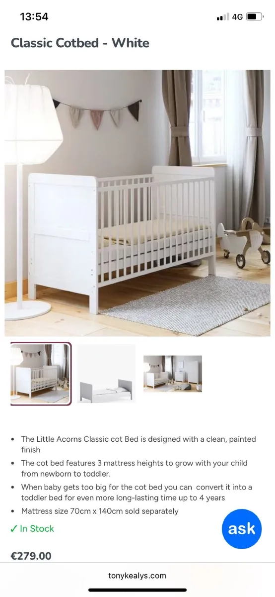 Cot/cotbed - Image 1