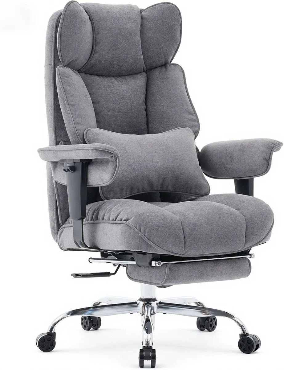 Desk Office Chair Big and Tall Fabric Executive - Image 1