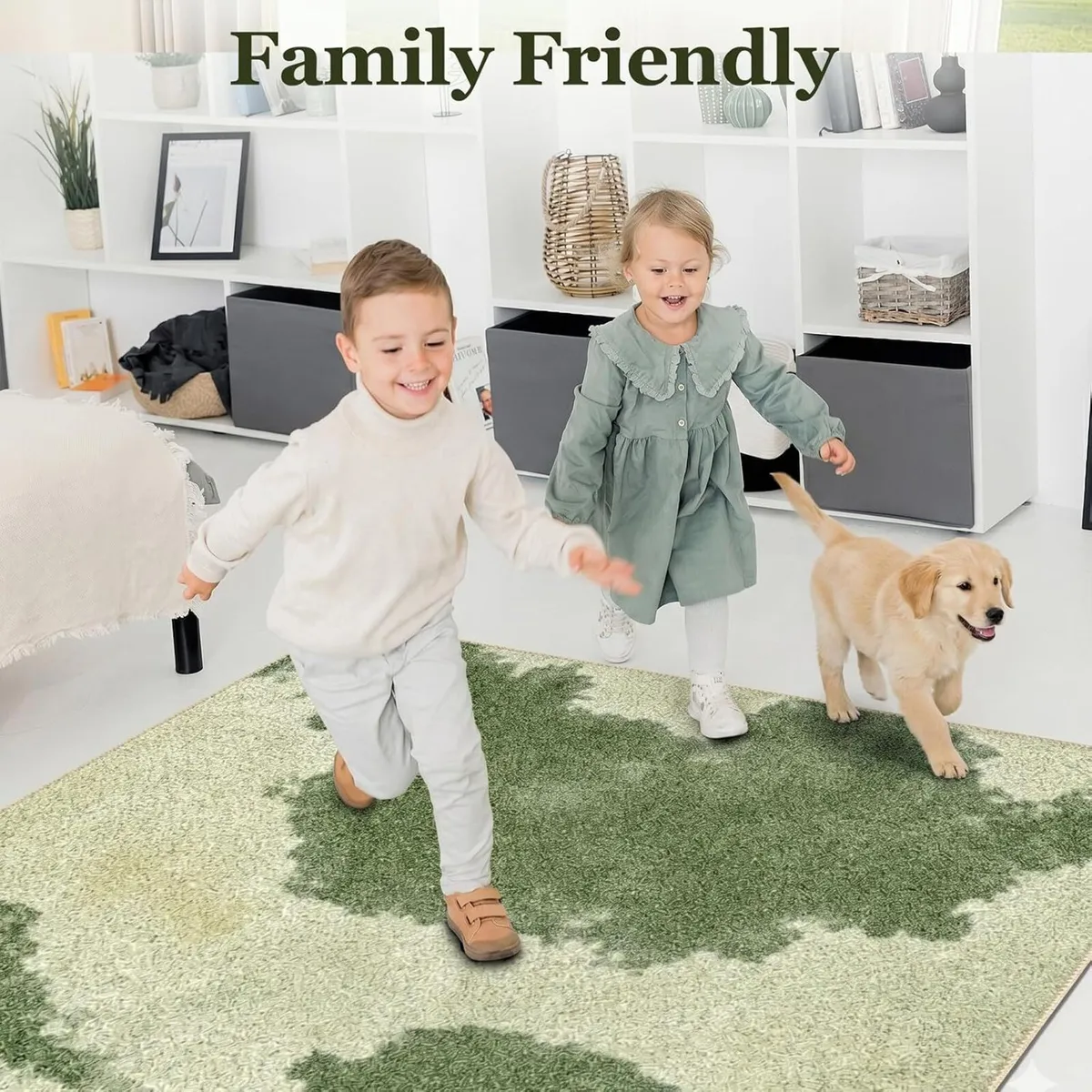 Abstract Rugs for Living Room Machine Washable - Image 4
