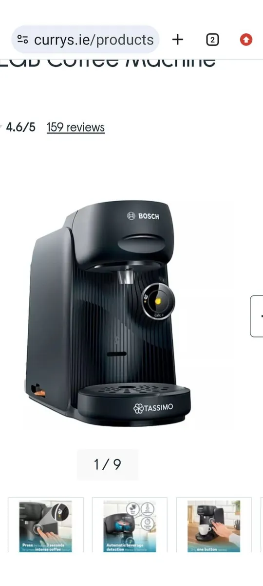Working bosch Tassimo coffee machine - Image 2