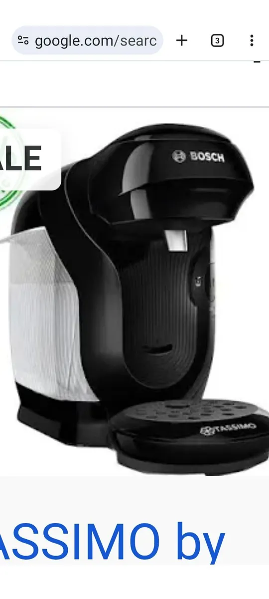 Working bosch Tassimo coffee machine - Image 1