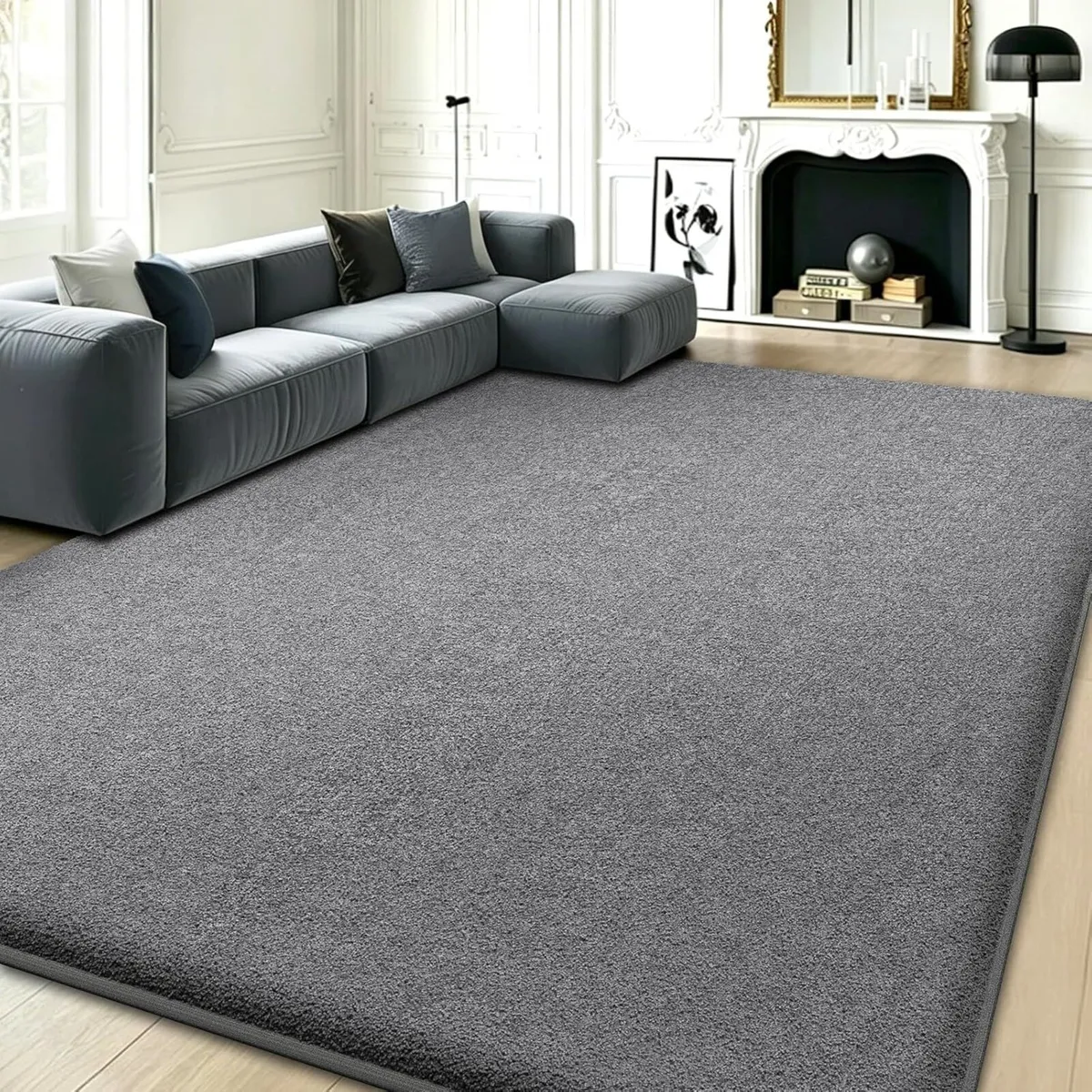 Rugs Living Room Soft Machine Washable Fluffy - Image 1