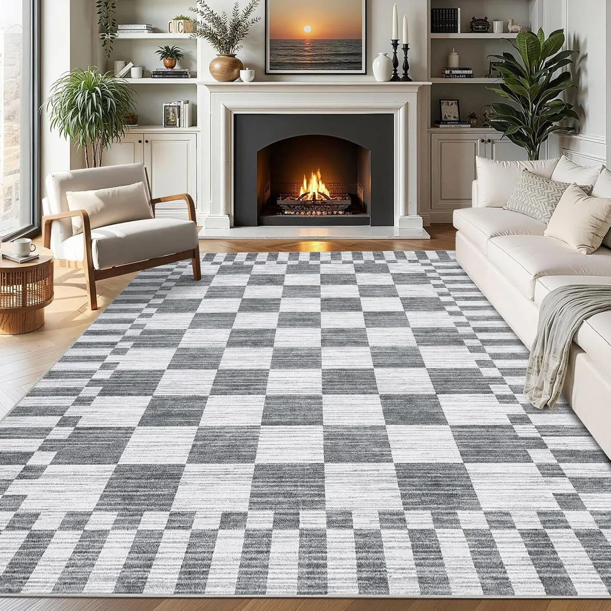 Large Rugs Living Room Washable - Image 1