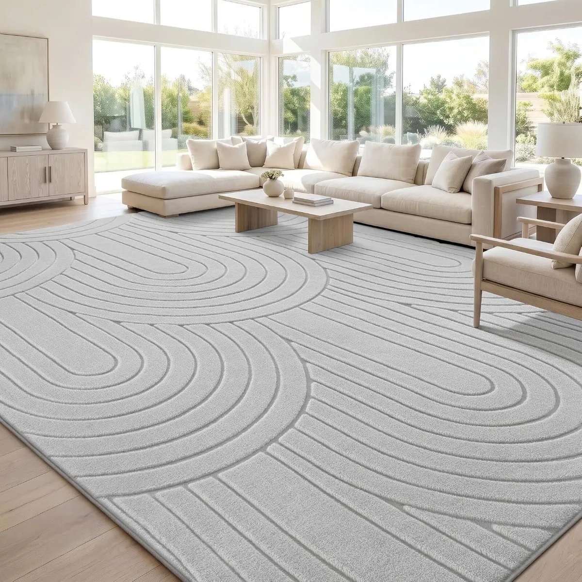 Washable Rugs for Living Room Bedroom - Image 1