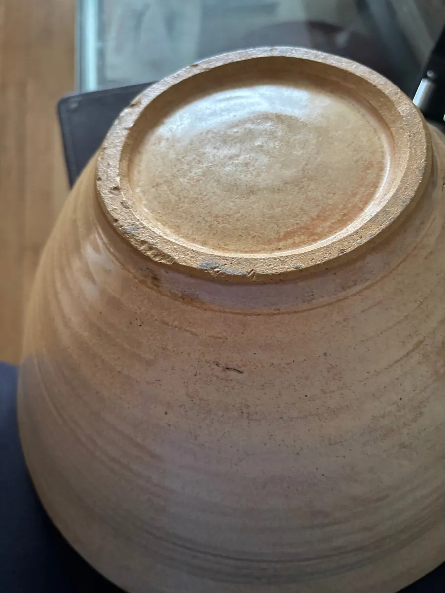 Beautyfull large stone ware bowl - Image 2