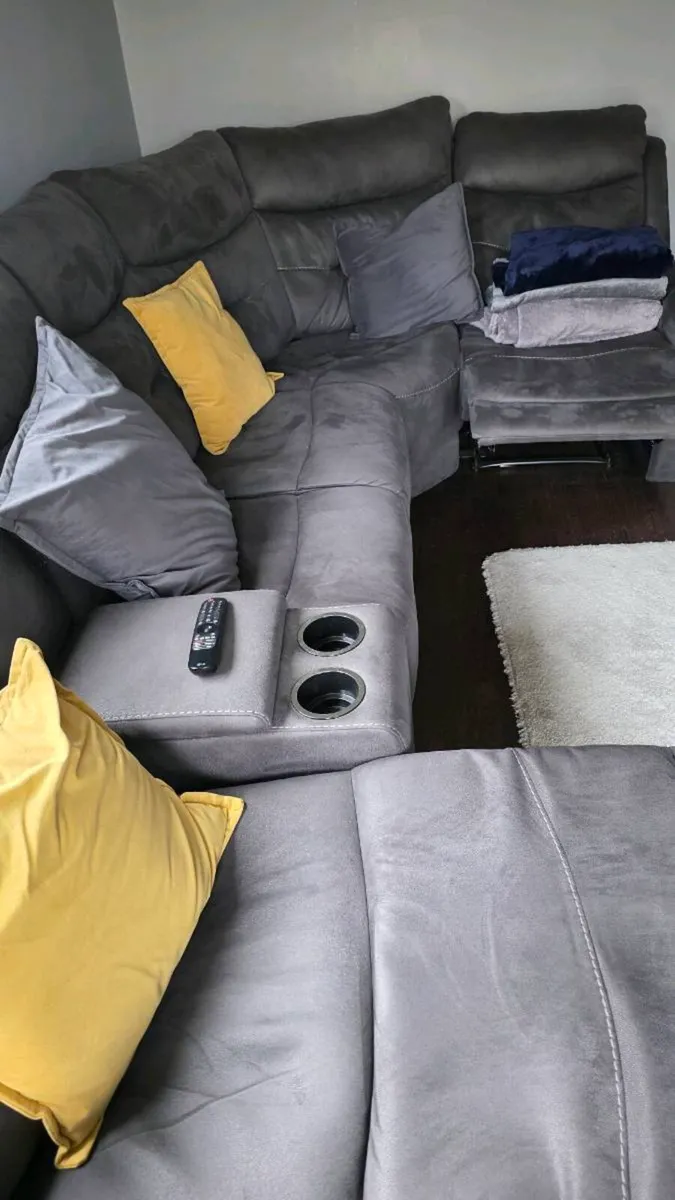 Large Luxury Electric Recliner Corner Sofa – Excel - Image 2