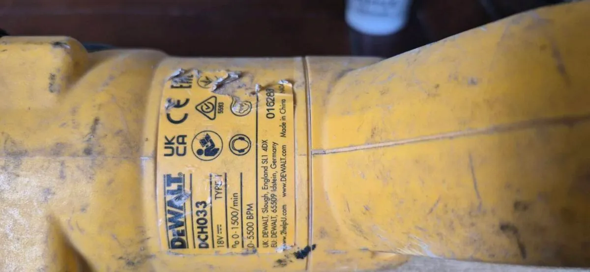 Dewalt DCH033 SDS Plus Drill - Image 1