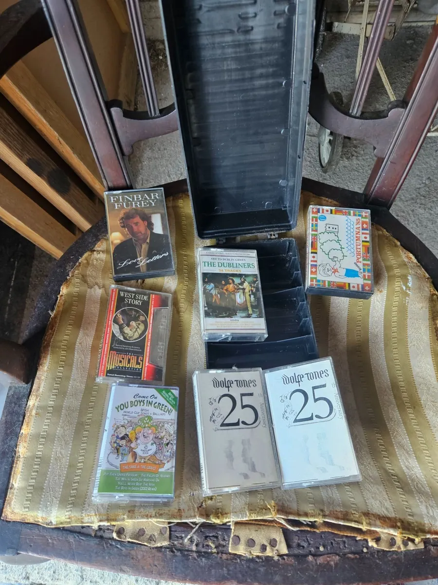 Vintage Cassette Tapes Wolftones Dubliners - Image 1