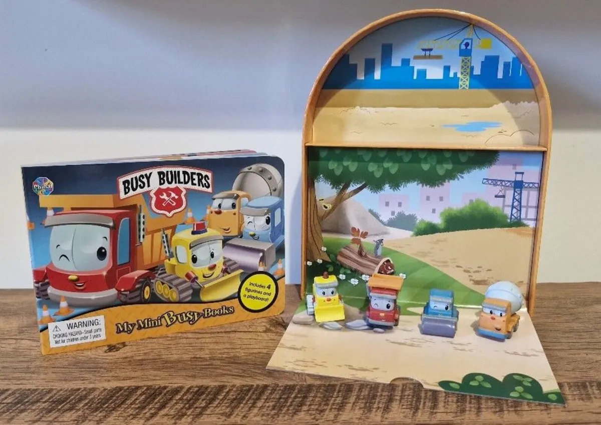Busy Builders My Mini Busy Books – Complete Set