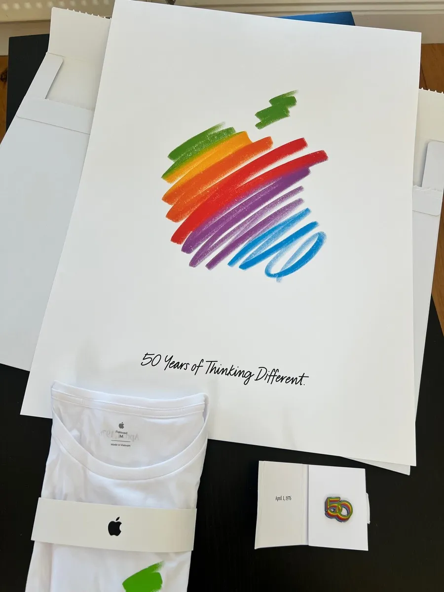 Rare Apple 50th Anniversary Merchandise - Image 2