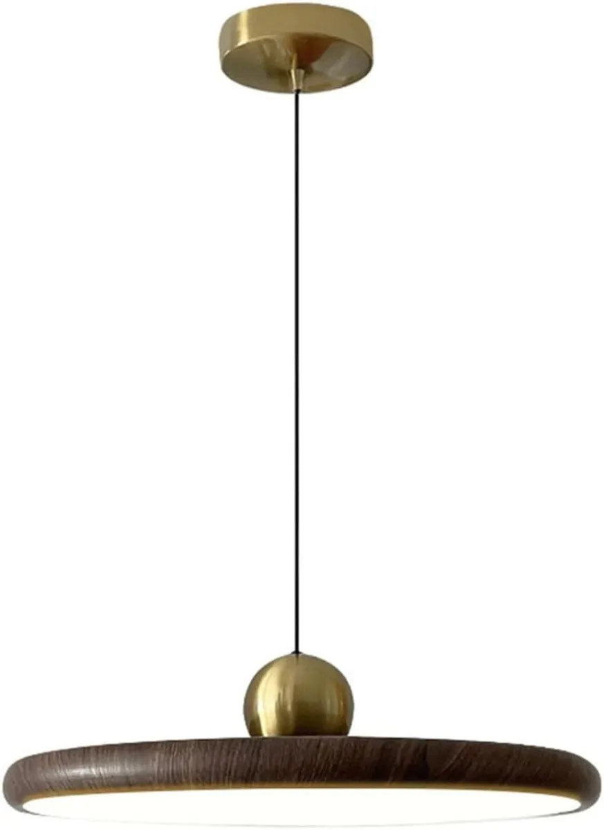 Modern 40CM Dimmable LED Pendant Light Fixture - Image 1
