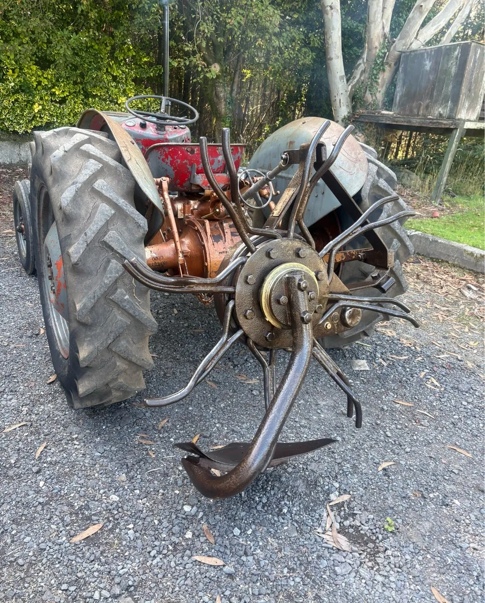 Tamkin potato Digger Spinner Very Original Badged - Image 1