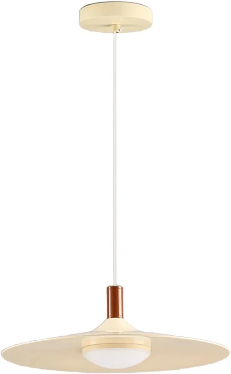 Modern Pendant Light with Ufo-Inspired Flat Metal - Image 1