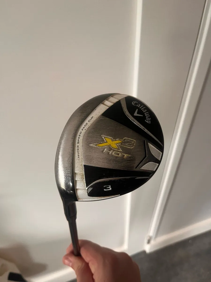 Callaway X2 hot 3 wood left handed - Image 1