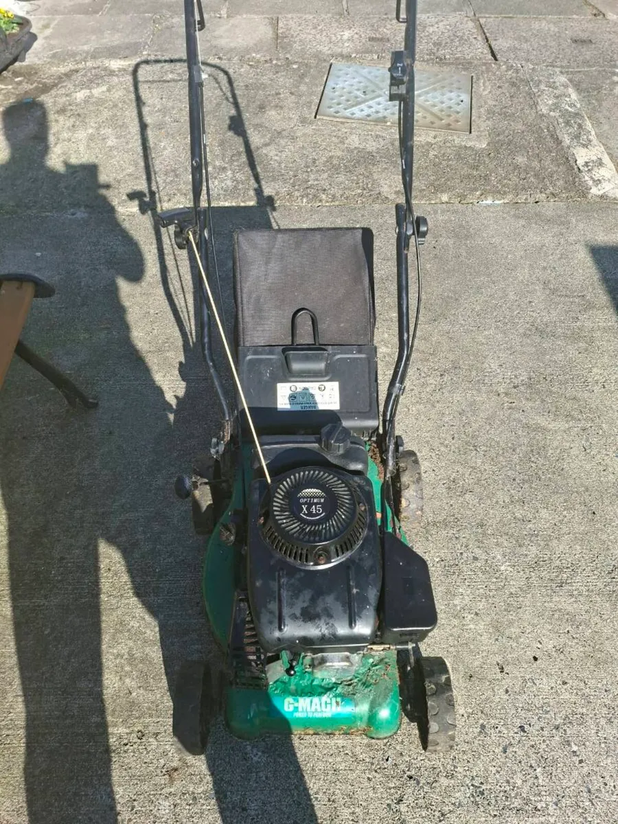 g mach  lawnmower push - Image 1