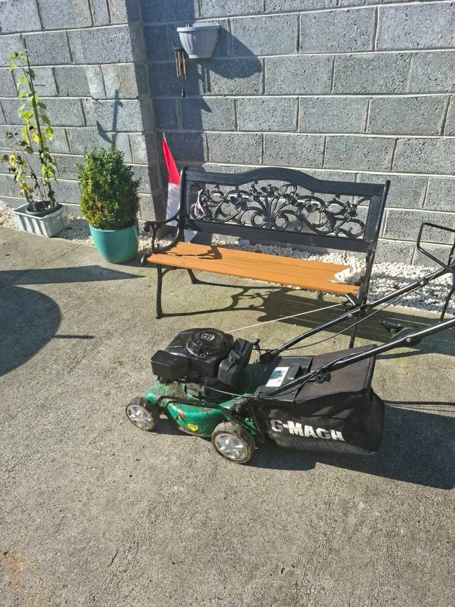 g mach  lawnmower push - Image 3