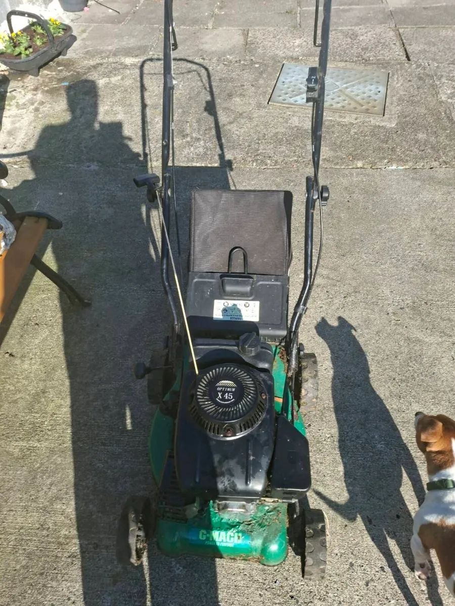 g mach  lawnmower push - Image 4
