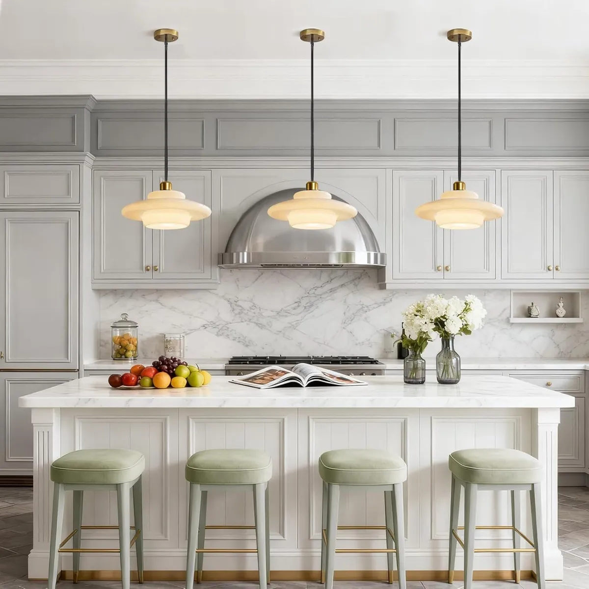 Pendant Light Living Room: Glass Lights Kitchen - Image 2