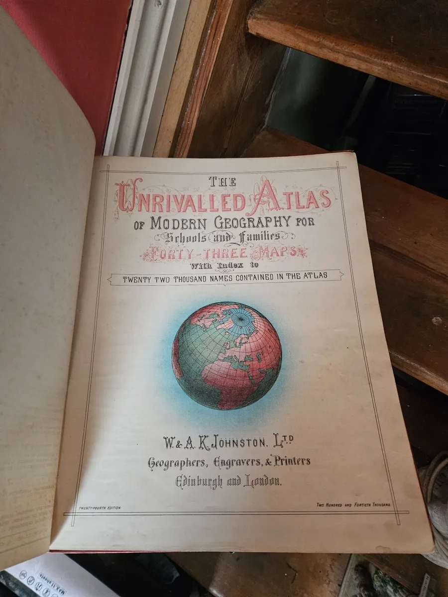 Vintage Unrivalled Atlas - Image 2
