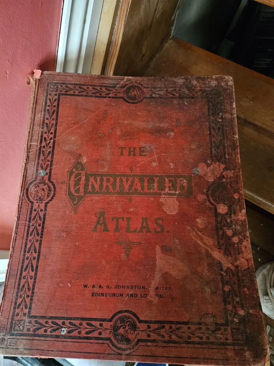 Vintage Unrivalled Atlas - Image 1