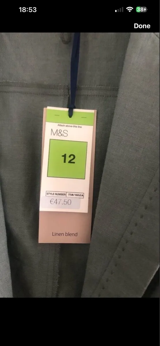 Ladies BNWT blazer size 12 €15 - Image 3